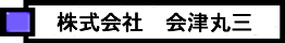 株式会社 会津丸三